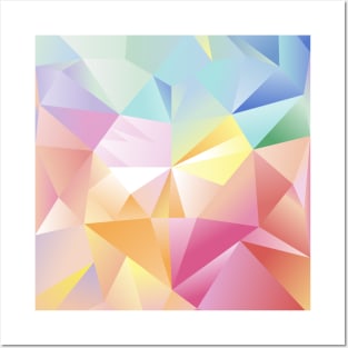 Rainbow Crystal Posters and Art